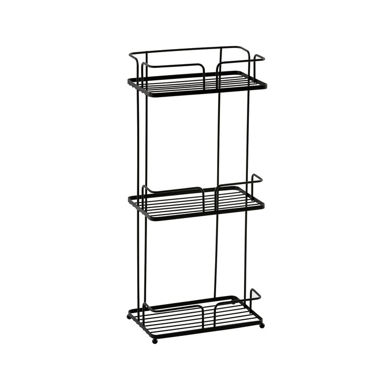 Metal freestanding online shelves